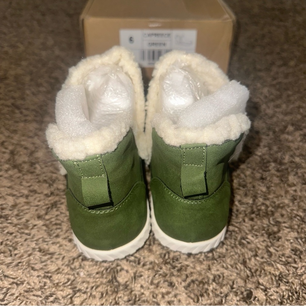 Journee Collection Capreece Green Slip-On Shoes - Picture 4 of 13